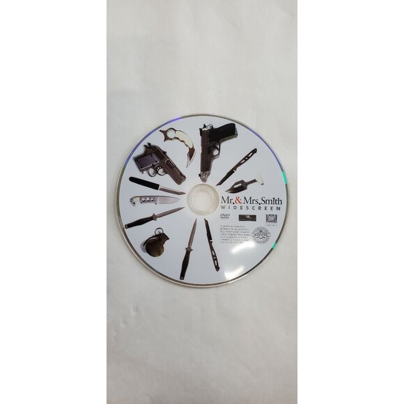 Mr & Mrs Smith DVD 2005 Widescreen Brad Pitt & Angelina Jolie with Slipcover - Picture 6 of 7